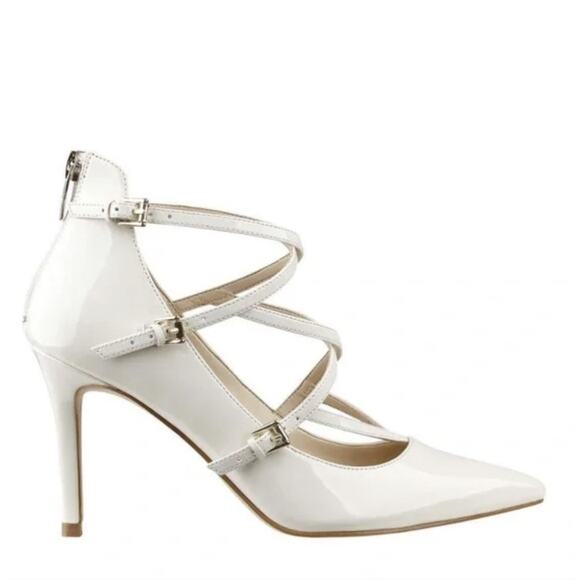 Marc Fisher Shoes - Marc Fisher Danger Strappy Pumps Patent Leather 6 US